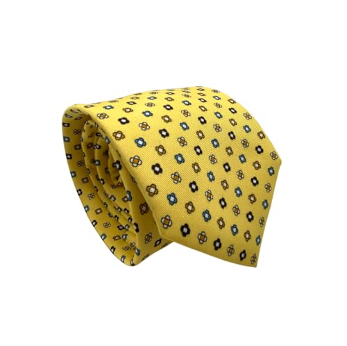 CARACCIOLO Cravatta uomo Sartoriale in seta - Squisita fattura ed elegante varietà