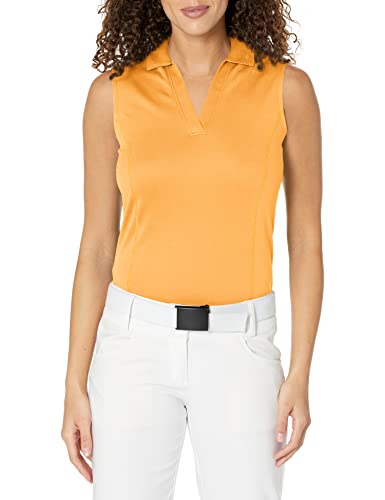 Image of PGA Tour Women's Petite Airflux Sleeveless Polos