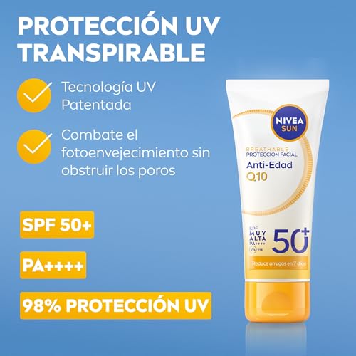 Sun protección facial antimanchas & antiedad Nivea Protection solaire - vue 4