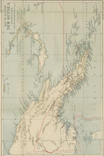 New Guinea Map Journal: Vintage 1897 Map of Papua New Guinea Notebook (6