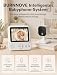 OBVHNUA Babyphone mit Kamera ohne WLAN, 2,8 Zoll 720P, 96 Std. VOX