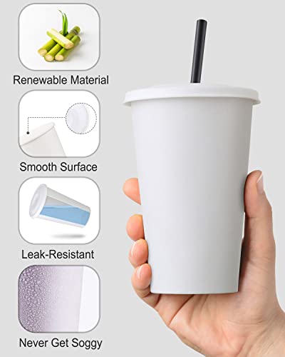 KTOB-16-oz-50-sets-Disposable-Paper-Cups-with-Paper-Lids-Compostable-Non-Plastic-Cups-Eco-Friendly-Recyclable-Cups-with-Covers-for-Iced-Coffee