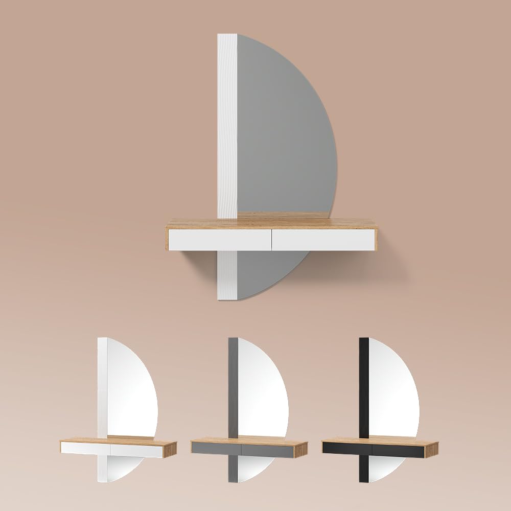 Livinity Tocador Ascona, Blanco, 120 cm con iluminación LED