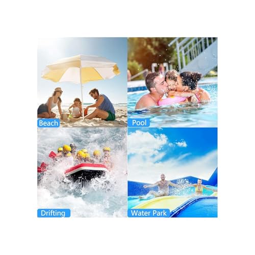 Image of Waterproof Pouuch for Mobile Phone & Rainproof Pouch for Mobile iPhone, Samsung, One Plus Mobile Compatible (Multicolor) (Waterproof Pouch Pack-of-2)