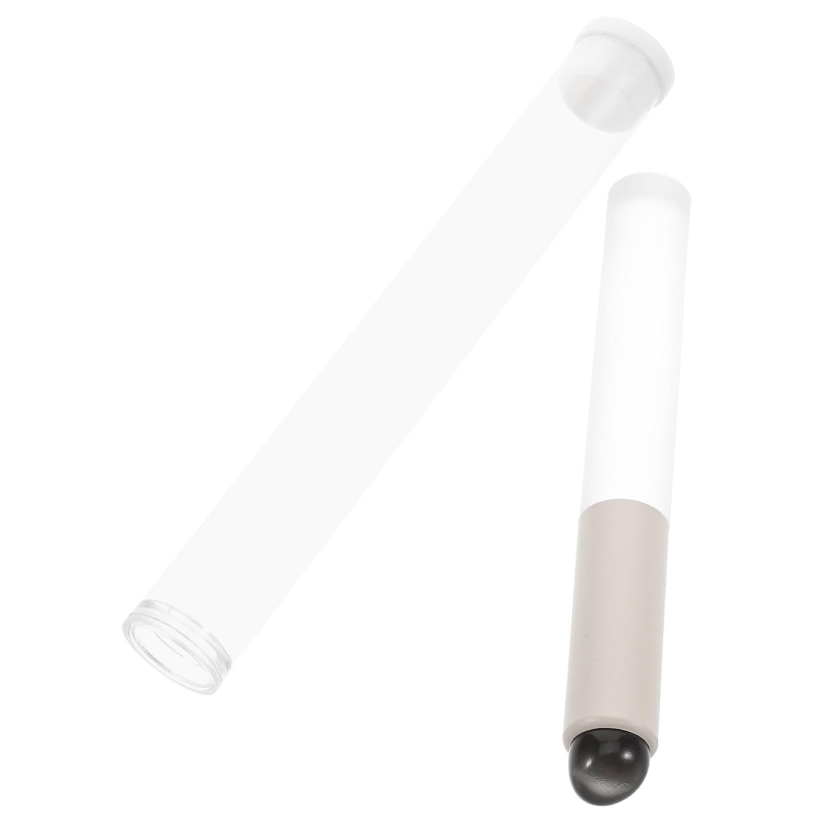 CALLARON Silicone Beauty Tool Mini Lip Brush Portable Reusable Professional Round Head for Travel Makeup Gloss