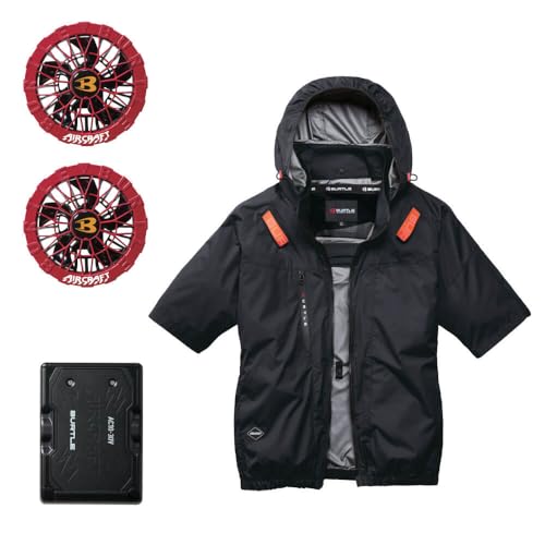 [BURTLE] [�o�[�g��] �G�A�[�N���t�g �����u���]�� + �t�@�� + �V�^30V ���o�b�e���[ �Z�b�g AC2096HB �n�C�o�b�N AC10�V���[�Y AIRCRAFT M 35�u���b�N+�ԃt�@��