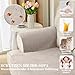 Alishomtll Sofabezug 1/2/3/4 Sitzer, Universelle Wasserdicht Sofa Überzug Ecksofa, L Form Couch Überzug, Hund Katze Anti-rutsch Sofaüberwurfe Sofaschoner für Wohnzimmer (Hellbraun, 70x70cm)