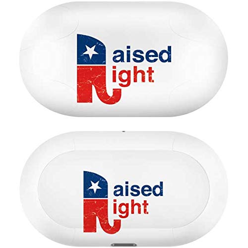 Skinit Decal Audio Skin Compatible with Samsung Galaxy Buds+ - Officially Licensed Skinit Originally Designed Raised Right Design