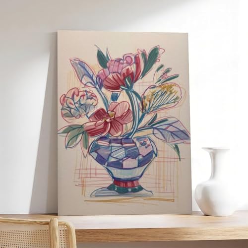 Toile géométrique haut de gamme de format 40,6 x 61 cm - 7