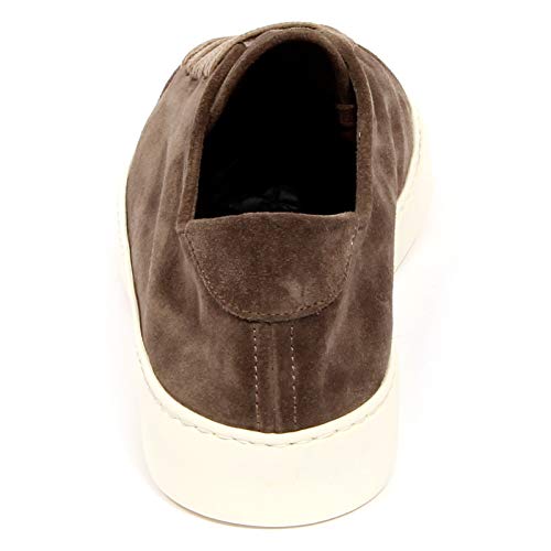 Sneaker uomo CARACCIOLO G0386 fini les pieds comprimés avec le daim non doublé