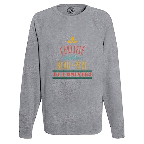 Sweatshirt Homme Famille Belle Famille en Coton Confortable