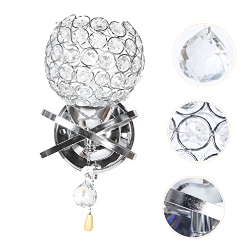 Lámpara de pared de cristal LED para iluminación moderna en salones 4