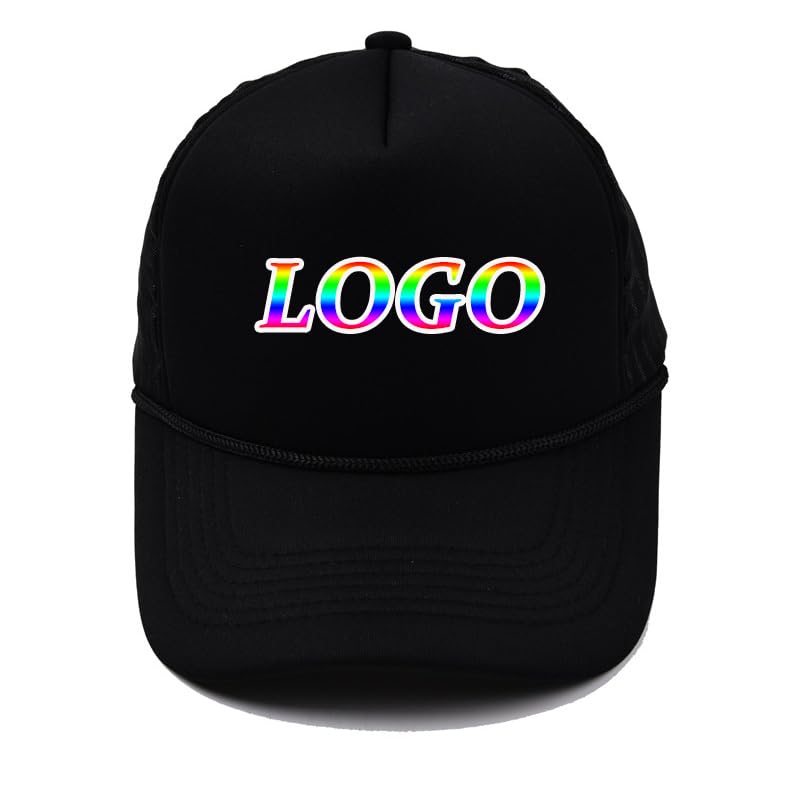 Custom Made Print Logo Sun Hats Adjustable Summer Trucker Cap Breathable Unisex Dad Capgorras Hombre Adult Baseball Hat (02)