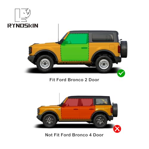 Estribos RYNOSKIN para Ford Bronco 2 Puertas 2021-2026 miniatura 2