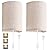 AVV Wall Sconces Set of Two, Wall Lamp Plug in with On/Off Switch, 2700K 4000K 5000K Selectable, Wall Lights for Bedroom, Living Room, Wall Decor for Bedroom, Fabric Linen Lamp Shades