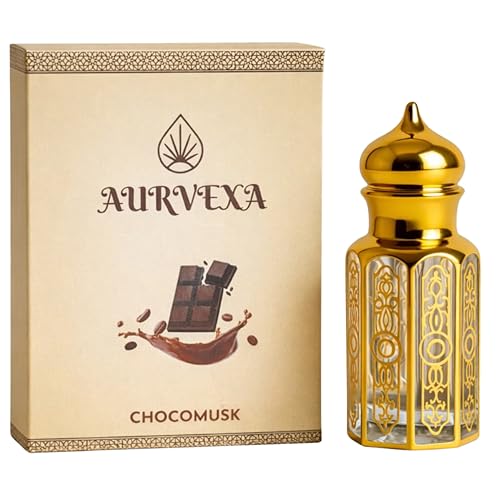 Image of Choco Musk Attar Perfume for Men & Women | Long Lasting Ittar Perfume | Pocket Perfume for Men | Sweet Chocolate Musk Fragrance | Gift Item for Men & Women