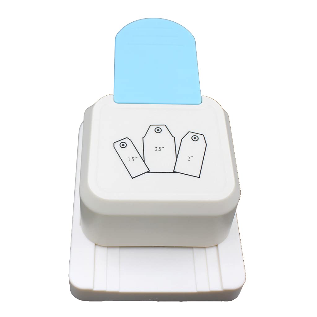 Klaisy 3 In 1 Paper Punches Label Puncher 1.5" 2" 2.5" Corner Cutter For Card Making And Scrapbooking Crafting Project