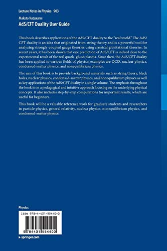 AdS/CFT Duality User Guide: 903