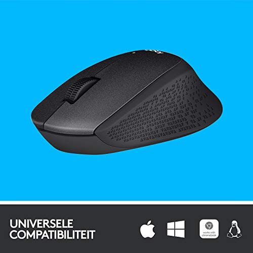 Logitech M330 SILENT PLUS Draadloze Muis, 2,4 GHz met USB-Nano-Ontvanger, 1000 DPI Optische Tracking, 2 Jaar… - Afbeelding 5