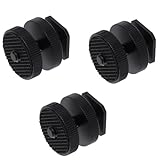 Adaptateur pour pied d'éclairage – accessoire idéal pour reflex numériques sur griffe porte-accessoires ou griffe flash, adaptateur pour griffe porte-accessoires