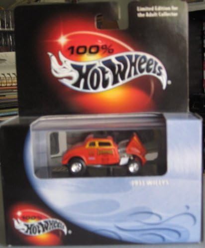 Hot Wheels 100% 1933 Willys KS Pittman Negro Caja Naranja
