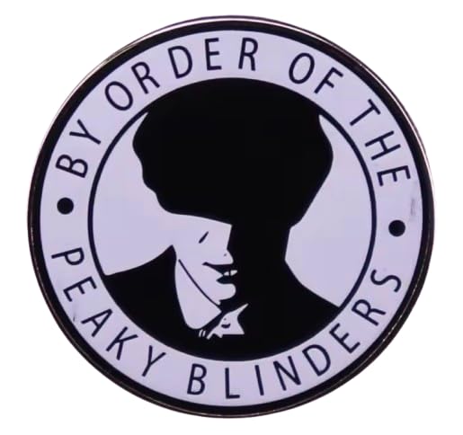 Peaky Blinders Razor Blade Shelby TV Show By the Order Of Small Heath Birmingham 1919 Guns 1.2 Enamel Pin Badge