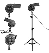 Studio Fan Blower,SF-05 120W 2600r/min Aluminum Alloy Portable Photography Fan Blower Stage Speci...