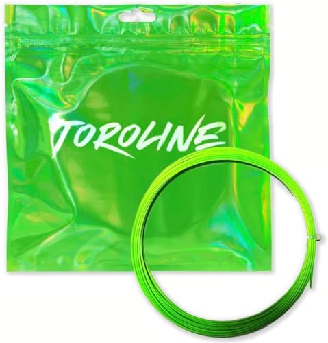 Toroline Wasabi 17 Gauge 1.23mm Tennis String Set Neon Green