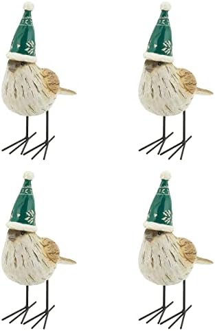 SARO LIFESTYLE Bird with Winter Hat Figurine image 5