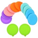 Couvercles pour pots de yaourt : la forme ronde de ce couvercle apportera une touche d'élégance à vos pots et boissons. couvercles réutilisables