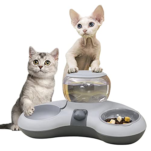 Dispensador de água para cães,Tigela de água corrente potável automática para animal de estimação co