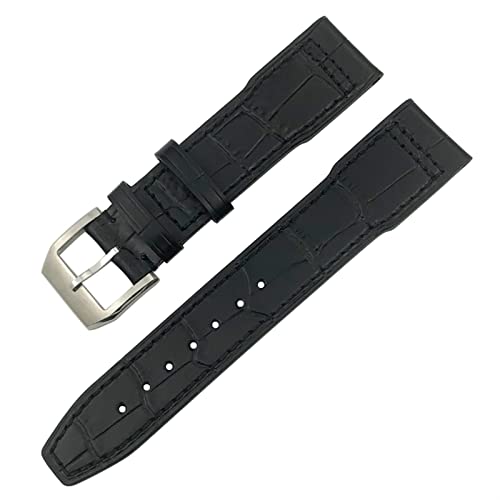 Bracelet de montre en cuir de vache 22mm pour IWC IW3777 IW3270 Mark 18