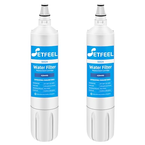 F1000 F-1000 Filter Replacement For InSinkErator Sub-Zero 4204490 4290510 9030868, F-1000 Filter Cartridge Fit InSinkErator Water Filter F-2000, Under-Sink Water Filter 2 Pack SETFEEL