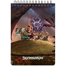 Ultra PRO - Bloomburrow Spiral Life Pad for Magic The Gathering Featuring Party Face Off Against Dragonhawk, Organize Life Totals, 7x5 Inches