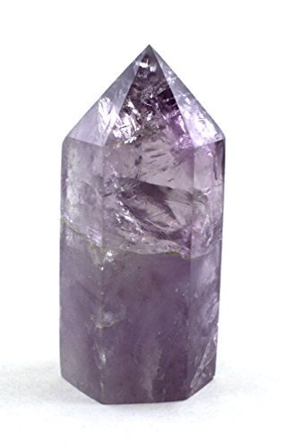 Crystal Allies Gallery: Natural Crystal Point Wand 3.25" Crystal Point Wand - Amethyst