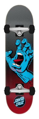 Skateboard complet Santa Cruz Screaming Hand avec planche en bois de 21 x 80 cm