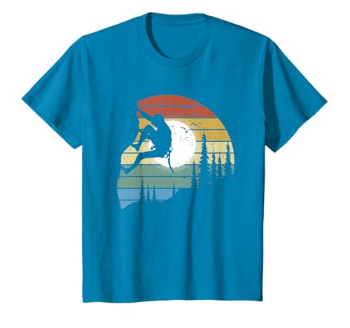 Vintage Climbing Alpinisme Bouldering Grimpeur Escalade T-Shirt