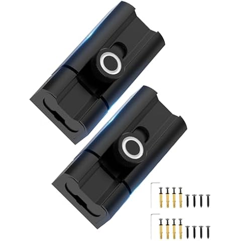 Barrel Bolt Latch, Slide Bolt Latch Lock, Heavy Duty Aluminum Alloy Sliding Locks for Door, Sliding Bolt Lock for Flush or Recessed Door, Window, Screen, Bathroom, Fence, Patio (Black(2pcs), 3 Inch) Cover