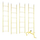 ACRO 11610-COMBO Set Contains (4) 6ft Ladder Sections & (1) Reinforced Hook