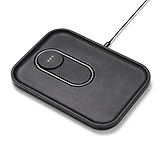 Courant MAG:3 Classics Charger and Tray - Italian Leather, Multi-Device Charger Compatible with MagSafe...