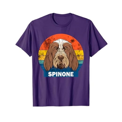 Spinone Italiano dog owner retro design T-Shirt