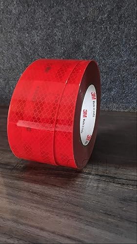 Image of 3M RRR4FT High Intensity Prismatic Grade Conspicuity Reflective Tape, (O2x10 FEET)