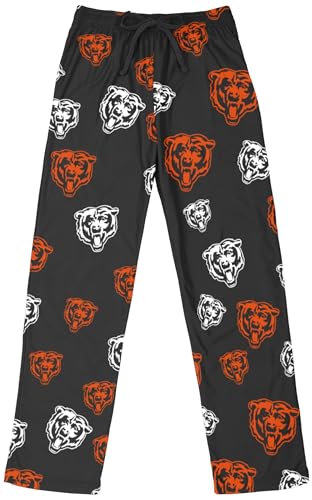 FOCO NFL Chicago Bears Men's Gameday Ready Pajama Lounge Pants Size Medium 34-36 Multi