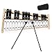 Nightcore 27 Note Glockenspiel Xylophone, Alto Full Size Musical Instrument with Wooden Base, Delicate Mallets & Carrying Bag, Portable Glockenspiel Instrument Including Aluminum Keys for All Age