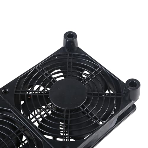EXCBIOZ USB Cooling Fan,3X 5V USB Powered PC Router Cooling Fan 1400rpm Speed 45CFM Airflow High Airflow Cooling Fan for Router Tablet TV Box Laptop Cabinet Component Electronics