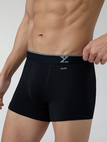 Image of XYXX Men's Underwear Aero IntelliSoft Micro Modal Trunk, Combo Pack of 3