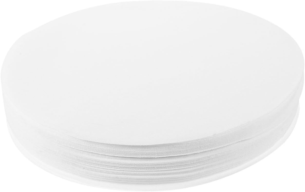 BESTonZON 100pcs Absorbent Stool Tray Bird Cage Liner Round Parrot Cage Pad Water-Resistant and Durable Bird Accessories