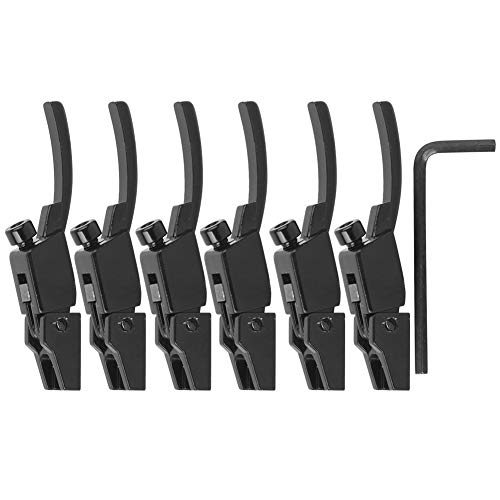 Sillín de puente de guitarra eléctrica, pieza necesaria para mejorar el tono, evitar que las cuerdas se rompan. Sillín de trémolo de guitarra, para principiantes amantes de la guitarra Show