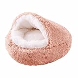 Matériau confortable : ce lit est en peluche et coton. Les peluches sont très confortables et douces pour la peau. Le coton est respirant, doux et élastique.