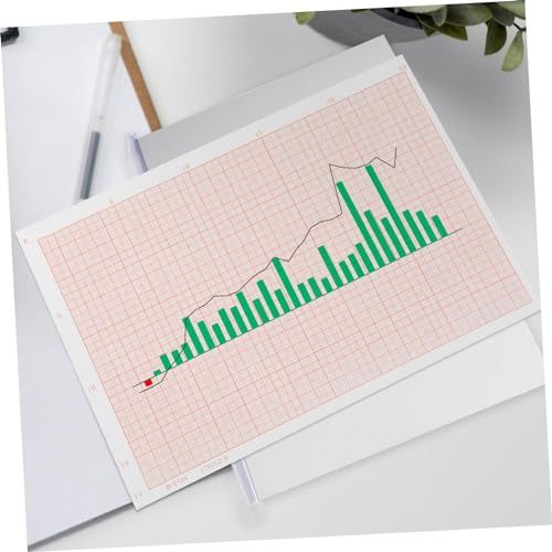 Hojas de papel cuadriculado rosa A4 que evitan la fatiga visual al hacer gráficos y dibujos técnicos 5